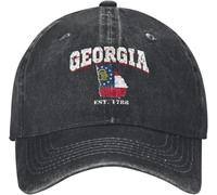 SIVMZFYQEL Gorras de béisbol clásicas para Hombres, Estrella de David Gorra de béisbol Bandera de Jerusalén Gorra de Camionero Lavada clásica Unisex-Adolescentes al por Mayor Gorras de béisbol