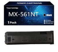 SIWANYS MX561GT Cartucho de Tóner de Repuesto para Sharp MX561NT MX-561GT MX 561NT para Sharp MX-M2630 MX-M2651 MX-M3050 MX-M3051 MX-M3071 MX-M464N MX-M564N Impresoras con Chip,Black-1 Pack