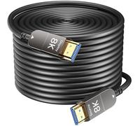Siwket CABLE HDMI de fibra óptica 8k 10M, cable de fibra óptica HDMI 2.1 de 48gbps de ultra alta velocidad, soporte 8K@60Hz Y 4K@120Hz HD R (alto rango dinámico) dinámico, EARC