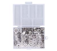 SIWOTED 660 piezas de arandela plana de acero inoxidable 304 M3 M4 M5 M6 M8 M10 juego de accesorios surtidos