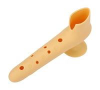 SIWOTED Cubierta de silicona para manija de puerta para evitar colisiones, evitar electricidad estática, cubierta para perilla de puerta con ventosa para oficina en casa (Amarilla)