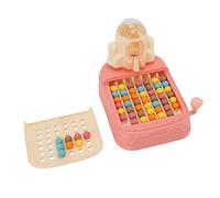 SIWOTED, Juego de Mesa de eliminación de Pelota para niños, Pelotas de Formación educativa para Pensar, Juguetes de Escritorio a Juego para niños (Rosa)