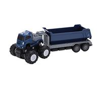 SIWOTED Niños Cuatro Unidades Aleación Inercial Transporte Remolque Ingeniería Vehículo de Carga Modelo de Coche de Juguete