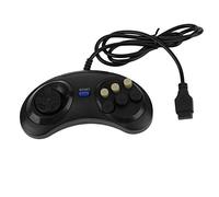 Six Buttoms Game Handle Command Pad Accesorios plásticos Gamepad para Sega Megadrive para Mega Drive Deluxe Drive Wonder Mega