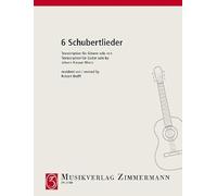 Six chansons de Schubert: guitar.