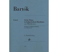 Six Dances in Bulgarian Rhythm - from Mikrokosmos - Piano - Sheet music - (HN1411)