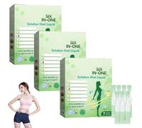 Six-in-One Health Solution Oral Liquid, Solución 6-en-1,Advanced Health Oral Liquid, Peptide Complex Serum, Natural Plant Extract, for Men and Women (3)