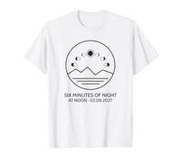 Six Minutes of Night at Noon Eclipse Total 2027 España Camiseta