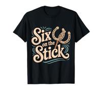 Six On The Stick Horseshoe Game Score Sports |- Camiseta