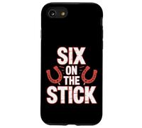 Six On The Stick Horseshoe Game Score Sports |- Carcasa para iPhone SE (2020) / 7/8