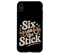Six On The Stick Sports de puntaje del Juego de Herradura |- Carcasa para iPhone XS MAX