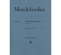 Six pieces pour les enfants op. 72