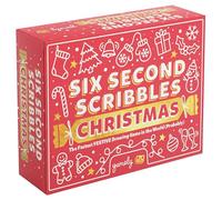 Six Second Scribbles Christmas: El juego de dibujo frenéticamente rápido y fantásticamente divertido | Un juego de fiesta familiar para niños, adolescentes y adultos (edición navideña)