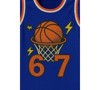 Six Seven 6 7 Meme Basketball Composition Notebook: For students, kids, teens, tweens