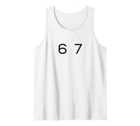 Six Seven 6 7 Meme Design Camiseta sin Mangas