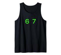 Six Seven 6 7 Meme Design Camiseta sin Mangas