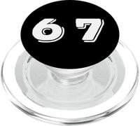 Six Seven 6 7 Meme Design PopSockets PopGrip para MagSafe