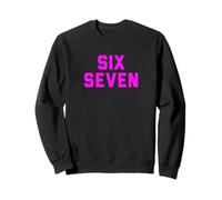 Six Seven 6 7 Meme Design Sudadera