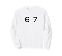 Six Seven 6 7 Meme Design Sudadera