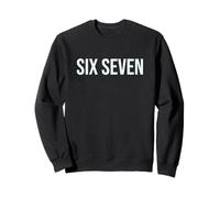 Six Seven 6 7 Meme Design Sudadera