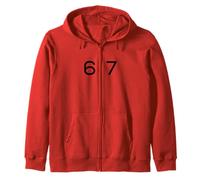 Six Seven 6 7 Meme Design Sudadera con Capucha