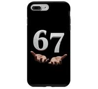 Six Seven 6 7 Meme Funny Gen Alpha Slang 6 7 Hands Number 67 Carcasa para iPhone 7 Plus/8 Plus