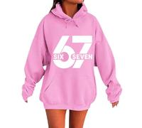 Six Seven 6 7 - Sudadera con capucha para otoño e invierno, sudadera con capucha para hombre y mujer, sudadera con capucha con cremallera, sudadera de forro polar acogedora, ropa de otoño e invierno