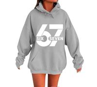 Six Seven 6 7 - Sudadera con capucha para otoño e invierno, sudadera con capucha para hombre y mujer, sudadera con capucha con cremallera, sudadera de forro polar acogedora, ropa de otoño e invierno