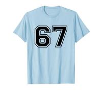 Six Seven 67 Gifts - Número 6 7 Meme Sixty Seven Jersey Camiseta