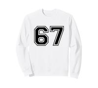 Six Seven 67 Gifts - Número 6 7 Meme Sixty Seven Jersey Sudadera