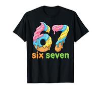 Six Seven 67 Number Ice Cream Drip Meme 6 7 Kids Boys Girls Camiseta