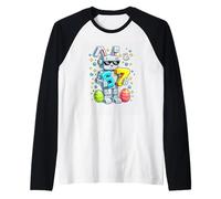Six Seven Birthday Gamer Joke Funny Boys Gaming Edad 7 Camiseta Manga Raglan