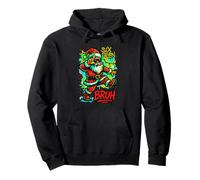 Six Seven Bruh 67 6-7 Niños Adolescentes Niños Meme Funny Santa Claus Sudadera con Capucha