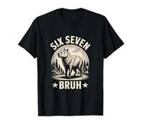 Six Seven Bruh 67 Meme Funny Capybara Vibes Cool Camiseta