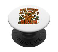 Six Seven Bruh Camiseta 6 7 Hand Meme Christmas Gen Z Reno PopSockets PopGrip Adhesivo