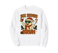 Six Seven Bruh Camiseta 6 7 Hand Meme Christmas Gen Z Reno Sudadera