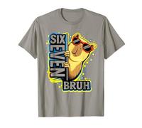 Six Seven Bruh Capy Bara Gafas De Sol Broma Capybara Meme Camiseta