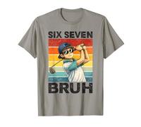 Six Seven Bruh Golfing Quotes | Regalos increíbles para golfistas para niños Camiseta