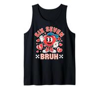 Six Seven Bruh Heart 67 6 7 Valentines Kids Boys Youth Camiseta sin Mangas