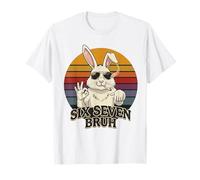 Six Seven Conejo Fumador 6 7 Bruh SixSeven Camiseta
