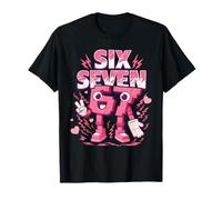 Six Seven, Divertido Meme Italiano de Juegos Brainrot para niños, San Valentín Camiseta