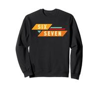 Six Seven Divertido Meme Viral 6 7 Gen Alpha Slang Sudadera