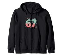 Six Seven Donut Sprinkles Fun Delicioso Verano Primavera Niños Niños Sudadera con Capucha