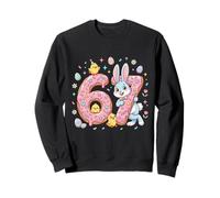 Six Seven Easter Bunny 67 6 7 Día de Pascua Niños Niños Jóvenes Sudadera