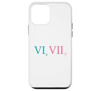 Six Seven Funny Meme 6 7 Roman Letters Kids Gen Alpha Carcasa para iPhone 12 Mini