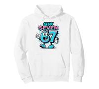 Six Seven Glitch Mascot - Divertido 67 Meme Sudadera con Capucha