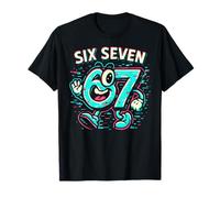 Six Seven Glitch Mascot - Divertido Italiano Brainrot 67 Meme Camiseta