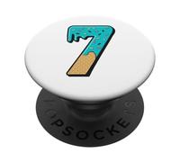 Six Seven Ice Cream 67 Fun Mason Meme Easy Halloween Costume PopSockets PopGrip Adhesivo
