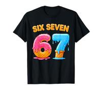 Six Seven Ice Cream Drip Gen Alpha Slang 6 7 Trending Meme Camiseta