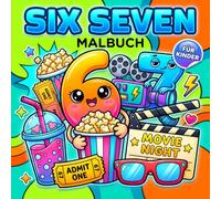 Six-Seven Malbuch: Lustige Brainrot Internet Memes Und Virale Trends Zum Ausmalen Für Kinder Jugendliche Und Erwachsene
